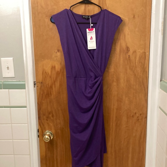 NWT Bright Purple Dress - Picture 1 of 8